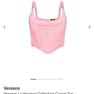 Versace Corset Top